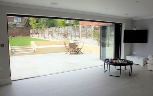 Aluminium bifolding doors - bifolding,
