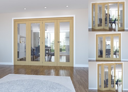 Oak internal bifold - oak,