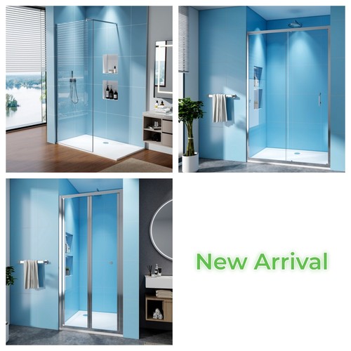 Bifold sliding walk wetroom - bifold/sliding/walk, in