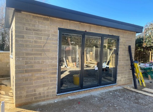 Aluminium folding doors - bi,
