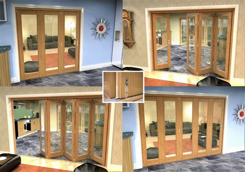 Internal bifold doors oak - doors,