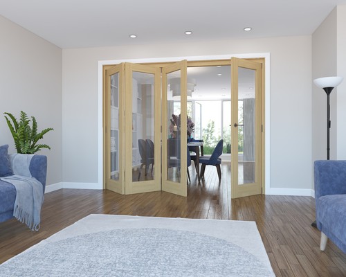 2209mm oak lite clear glass - lite,